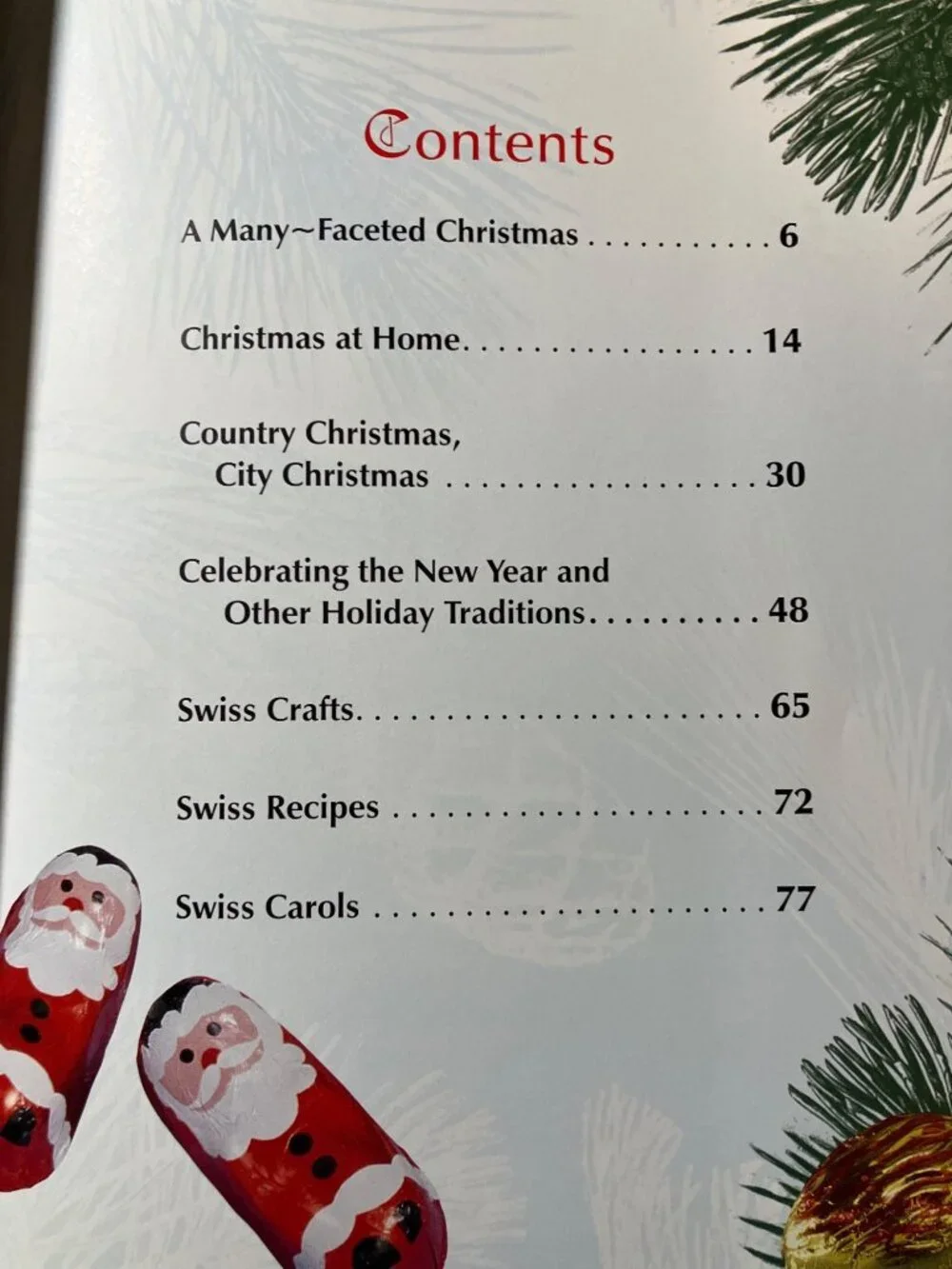 Christmas in Switzerland Christmas Around the World Hardcover Book